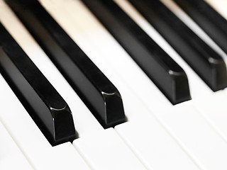 Image showing Piano close