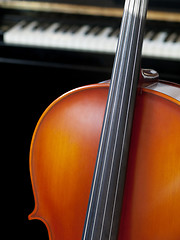 Image showing Cello and piano