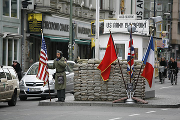 Image showing Checkpoint Charlie Berlin