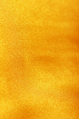 Image showing  orange gold silk