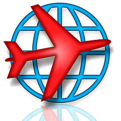 Image showing Global Flights