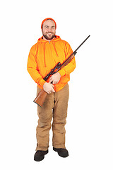 Image showing Hunter and His Riffle