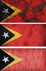 Image showing Flag of East Timor