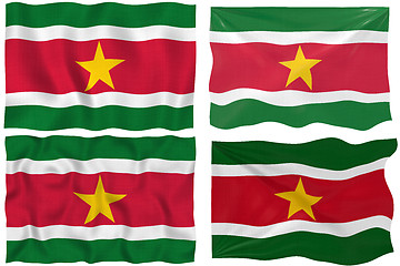 Image showing Flag of Suriname