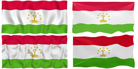 Image showing Flag of Tajikistan