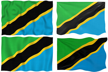 Image showing Flag of Tanzania