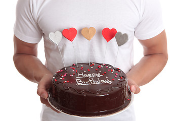 Image showing Happy Birthday Cake