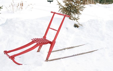 Image showing Kicksled