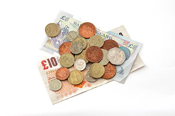 Image showing British (uk) currency.