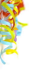 Image showing Colorful ribbons