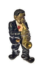 Image showing Saxophonist