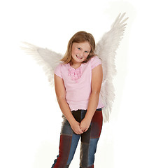 Image showing sweet angel fairy girl