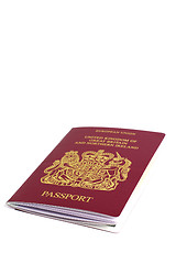 Image showing british passport