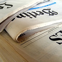 Image showing Newspapers