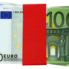 Image showing Euro notes