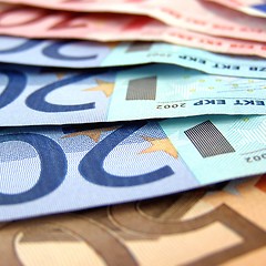 Image showing Euro notes