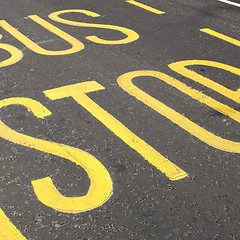 Image showing Bus stop