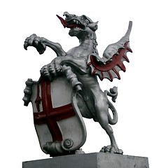 Image showing St George and the dragon