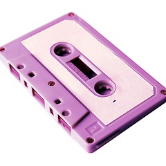 Image showing Music tape cassette