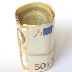 Image showing Euro notes