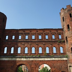 Image showing Porte Palatine, Turin