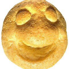 Image showing Bread smiley