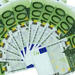 Image showing Euro notes