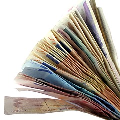 Image showing Euro notes