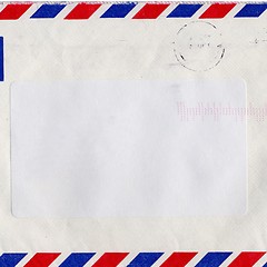 Image showing Airmail letter