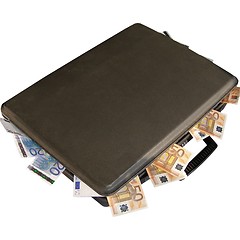 Image showing Money suitcase