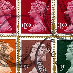 Image showing UK stamps