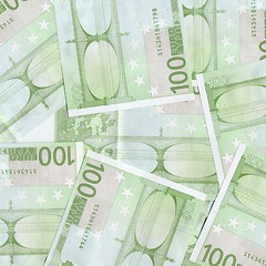 Image showing Euro notes