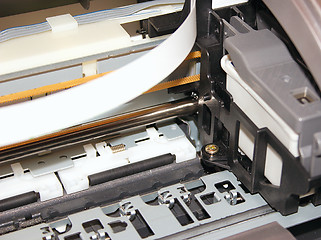 Image showing printer details