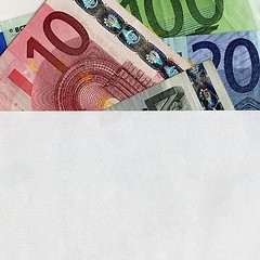 Image showing Money in envelope