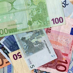 Image showing Euro notes