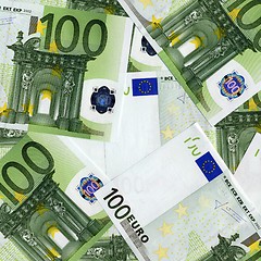 Image showing Euro notes