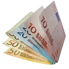 Image showing Euro notes