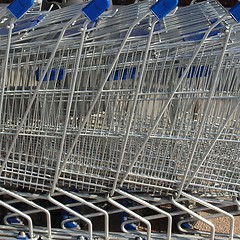 Image showing Shopping carts