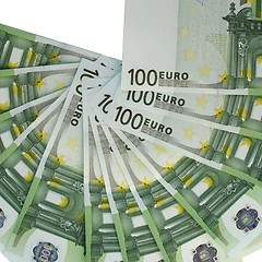 Image showing Euro notes