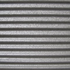 Image showing Corrugated steel