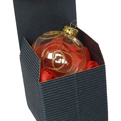 Image showing Christmas baubles