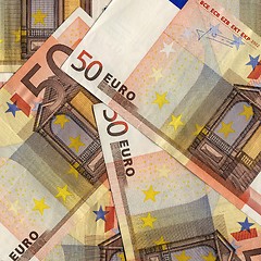 Image showing Euro notes