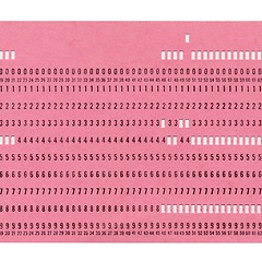 Image showing Punched card