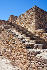 Image showing Staircase at Knossos Palace