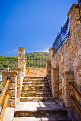 Image showing Stone stairway