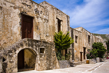 Image showing Ancient greek monastery