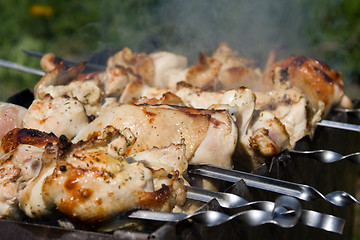 Image showing Chicken shashlik