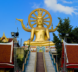 Image showing big buddha on samui island, thailand