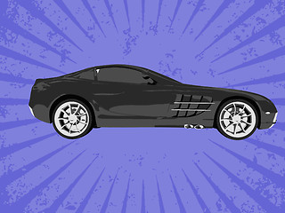 Image showing Vector car