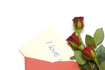 Image showing Love letter